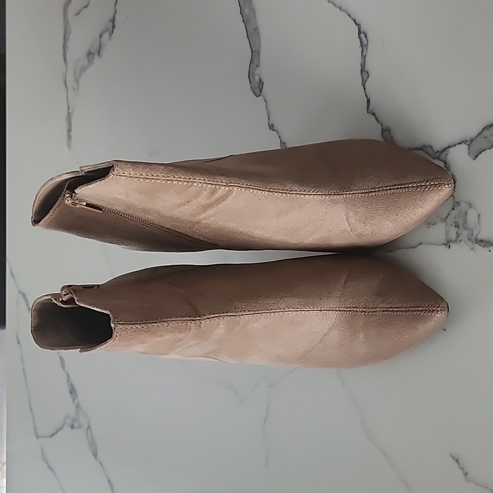 Tan ankle boots. Size 9